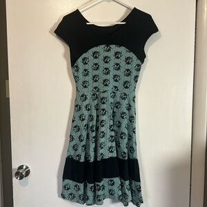 Effie’s Heart Cotton Knit Ladybug Dress with Pockets Size Small